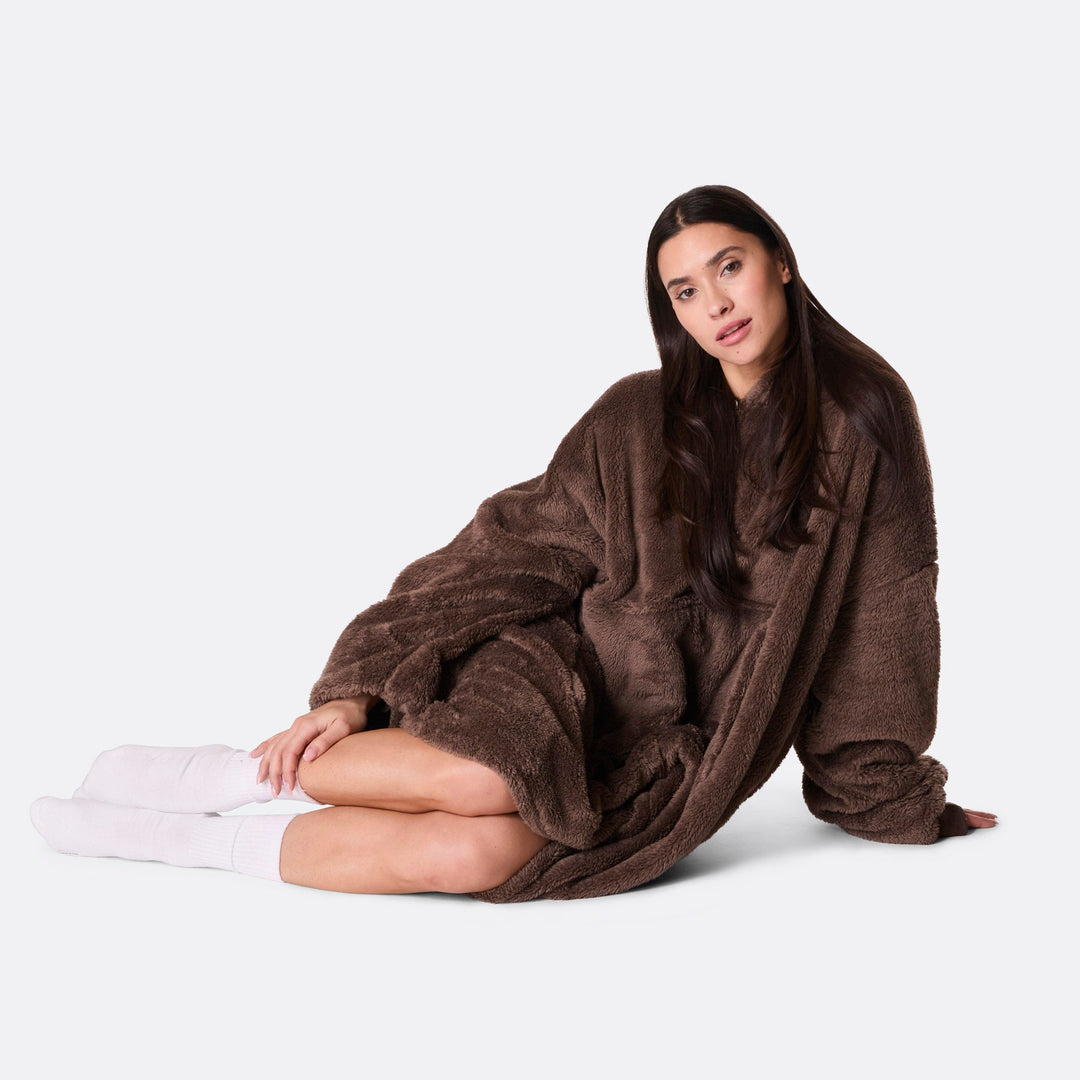 Bruine Teddy HappyHoodie