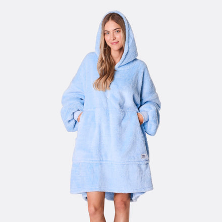 Blauwe Teddy HappyHoodie