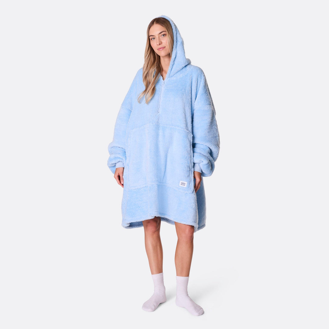 Blauwe Teddy HappyHoodie