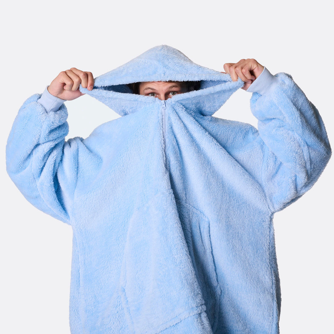 Blauwe Teddy HappyHoodie