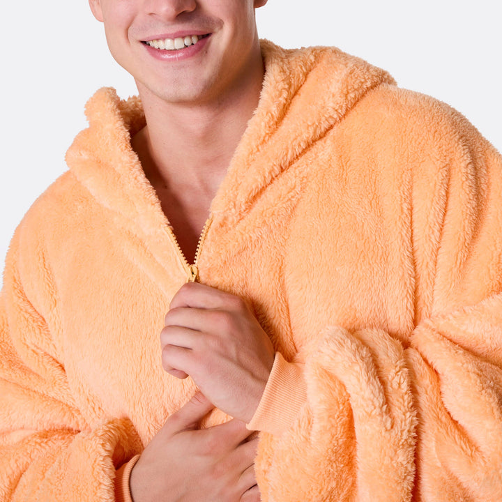 Perzik Teddy HappyHoodie