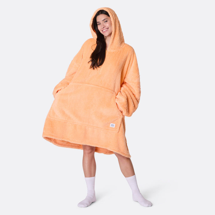 Perzik Teddy HappyHoodie