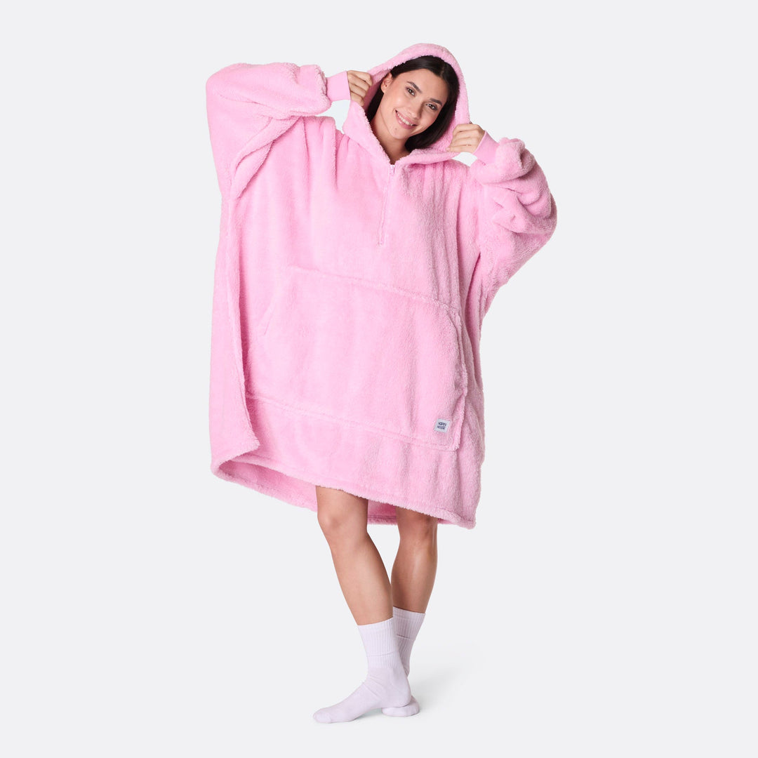 Roze Teddy HappyHoodie