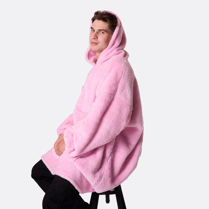Roze Teddy HappyHoodie