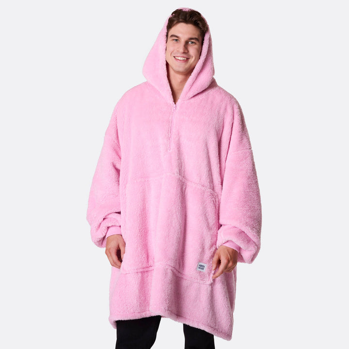 Roze Teddy HappyHoodie