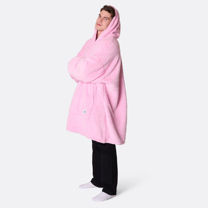 Roze Teddy HappyHoodie