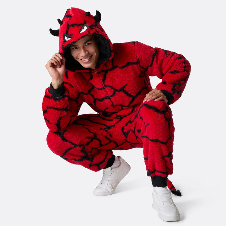 Duivel Onesie Heren