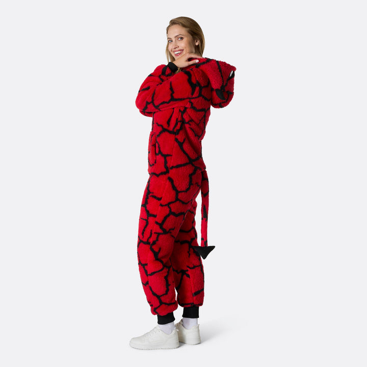 Duivel Onesie Dames