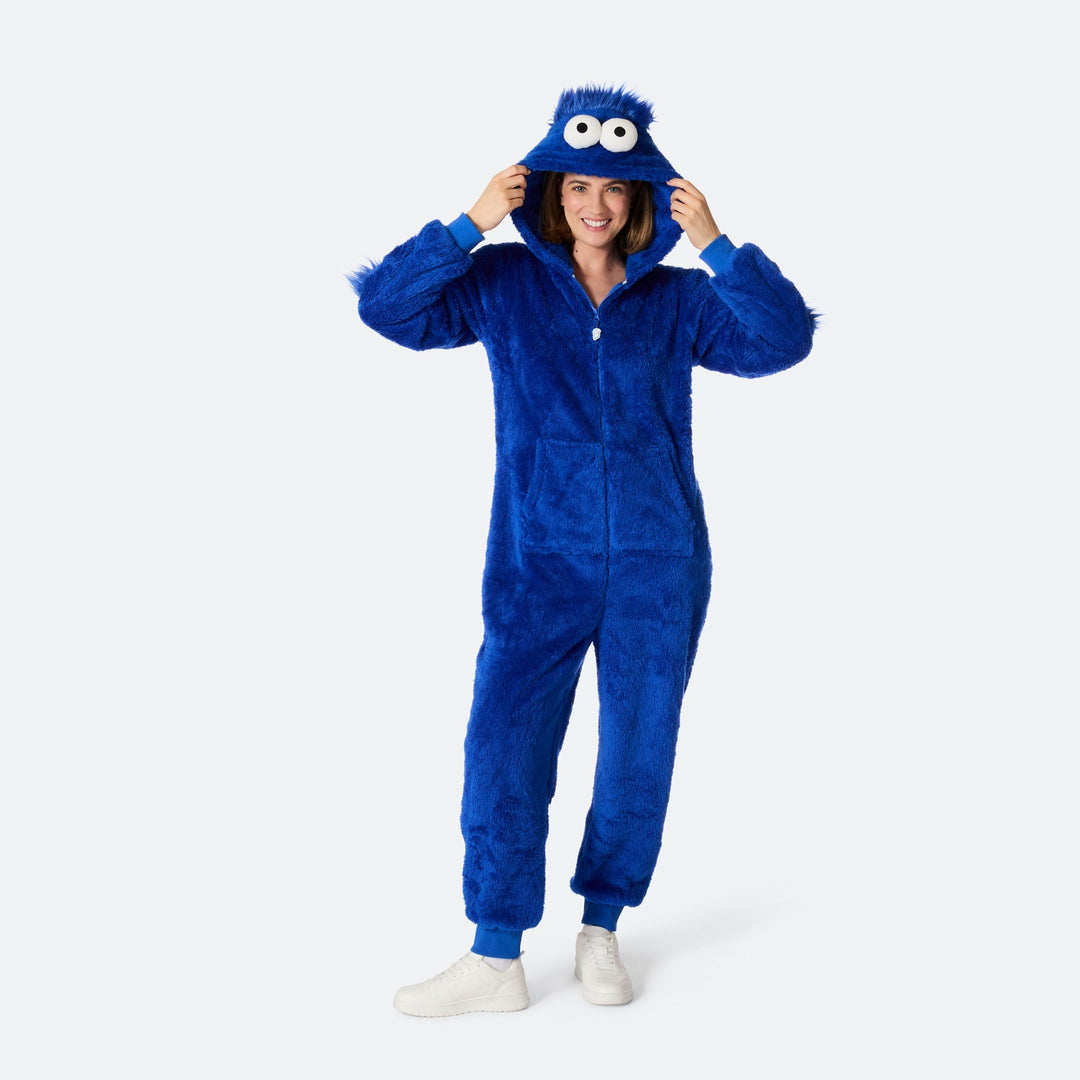 Blauwe Monster Onesie Dames