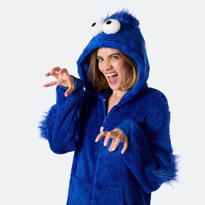 Blauwe Monster Onesie Dames