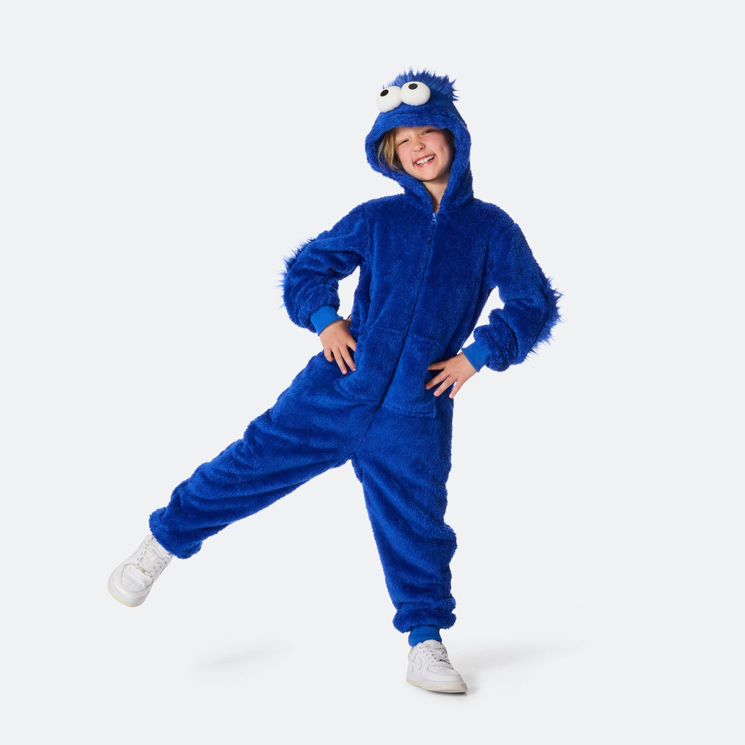 Blauwe Monster Onesie voor Kinderen
