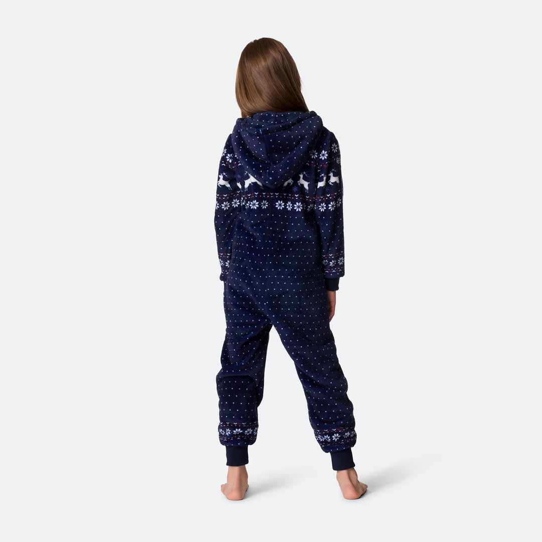 Blauwe Kerstonesie Voor Kinderen