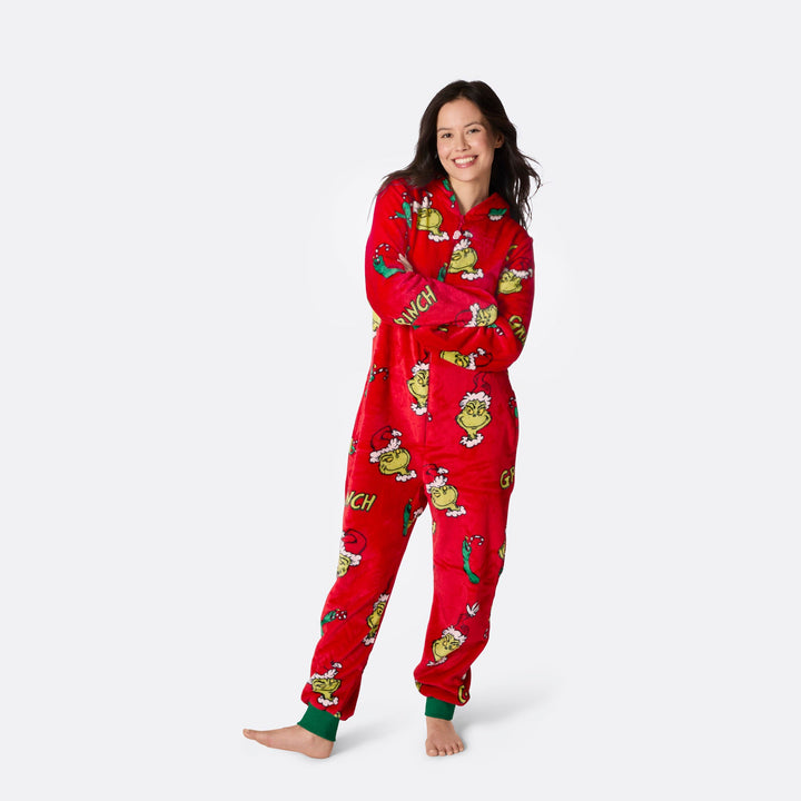 The Grinch Onesie Dames