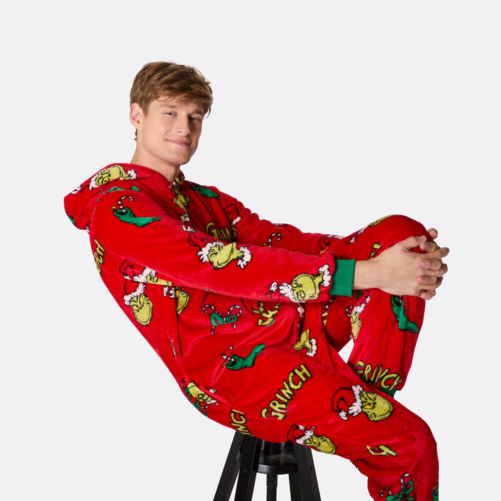 The Grinch Onesie Heren