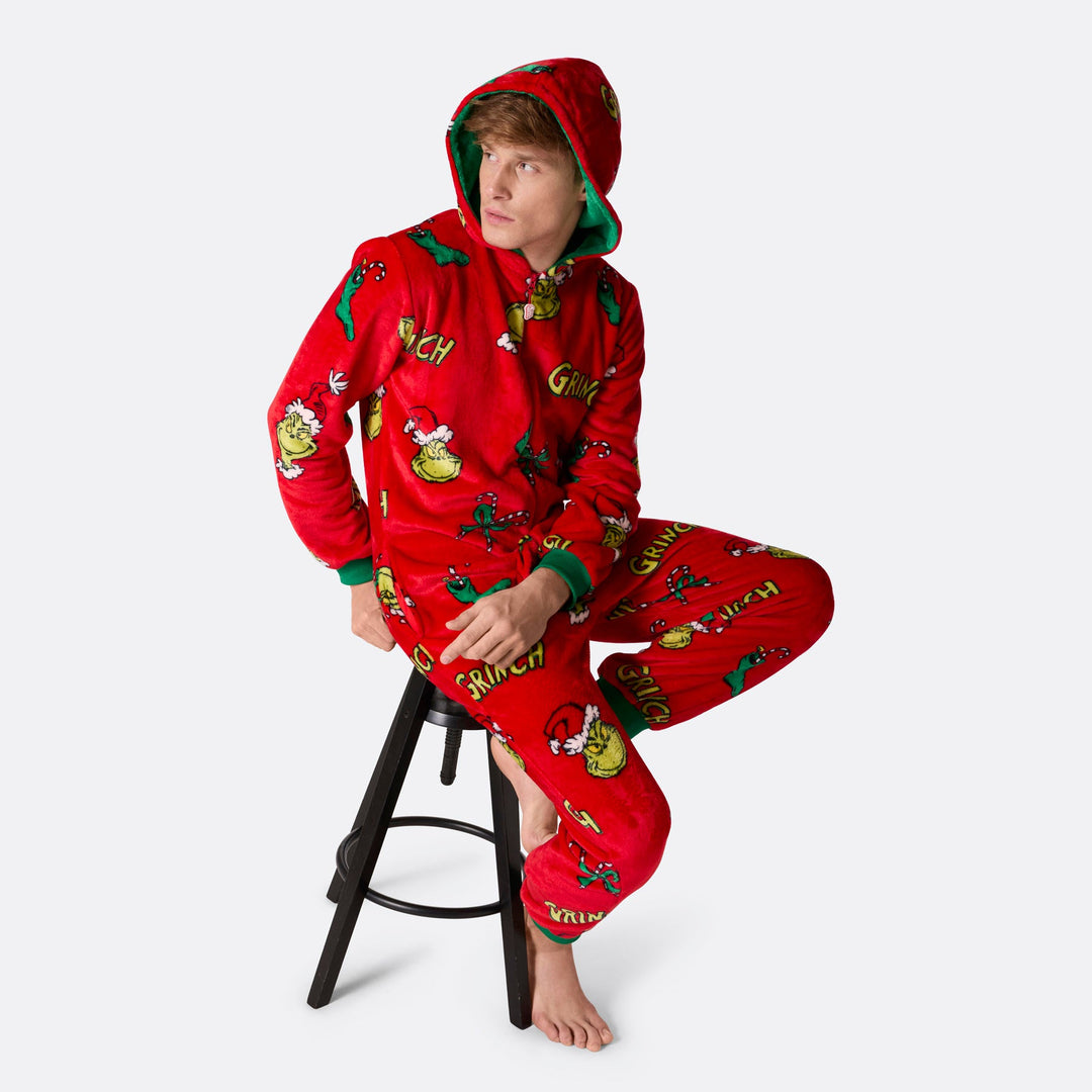 The Grinch Onesie Heren