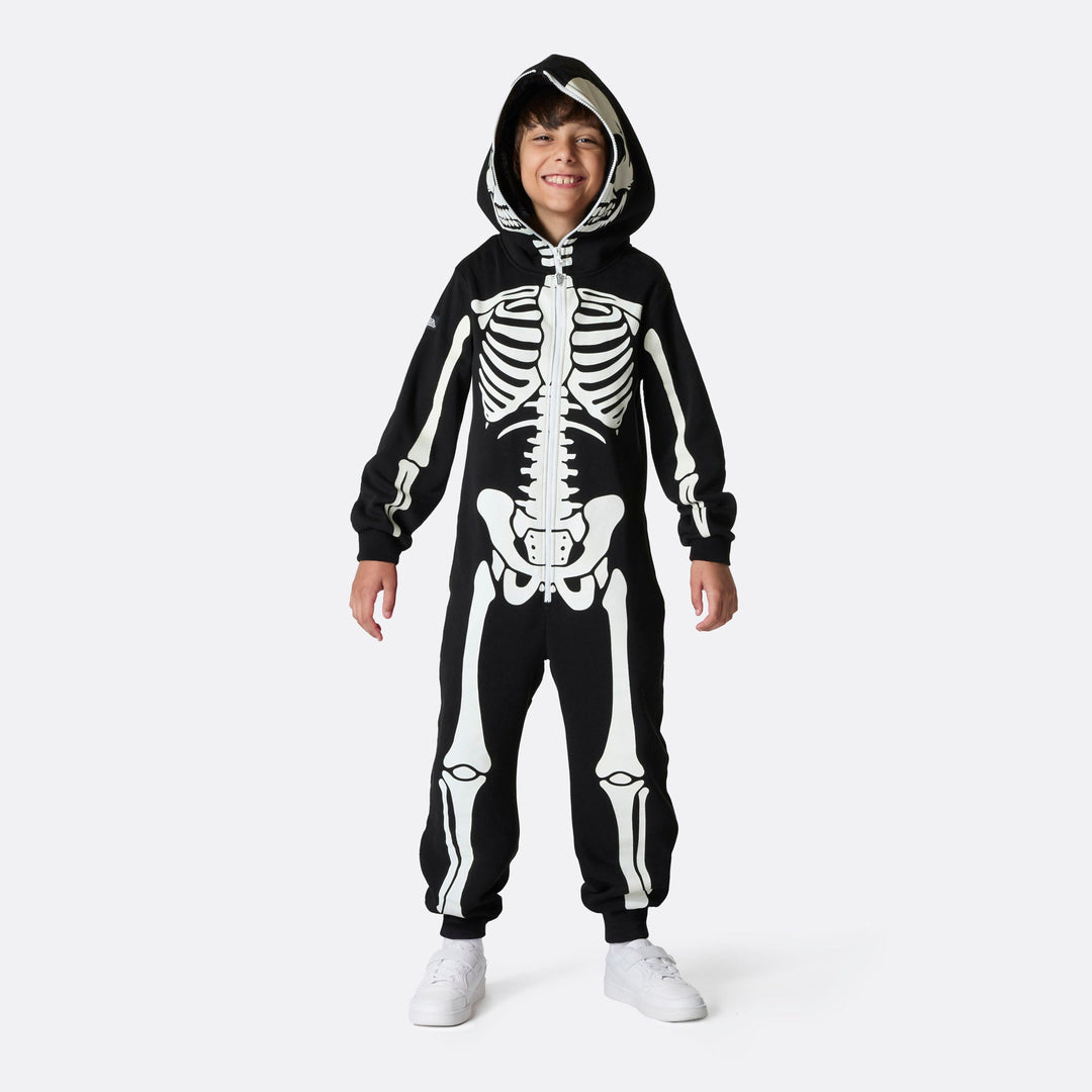 Halloween Skelet Onesie Voor Kinderen