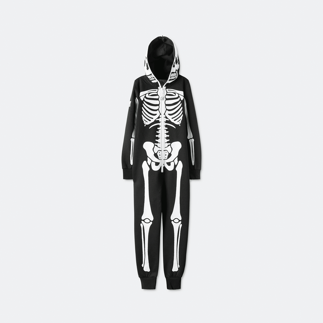 Halloween Skelet Onesie Voor Kinderen