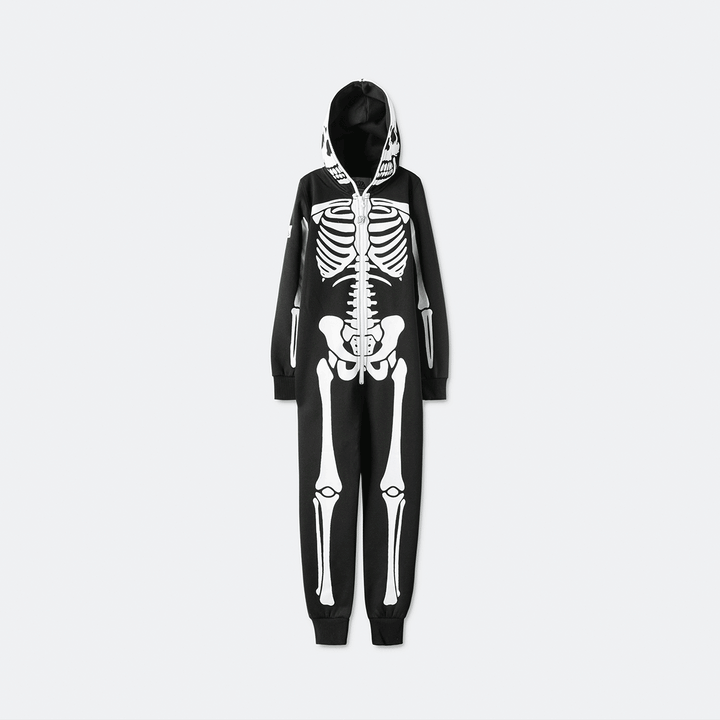 Halloween Skelet Onesie Voor Kinderen