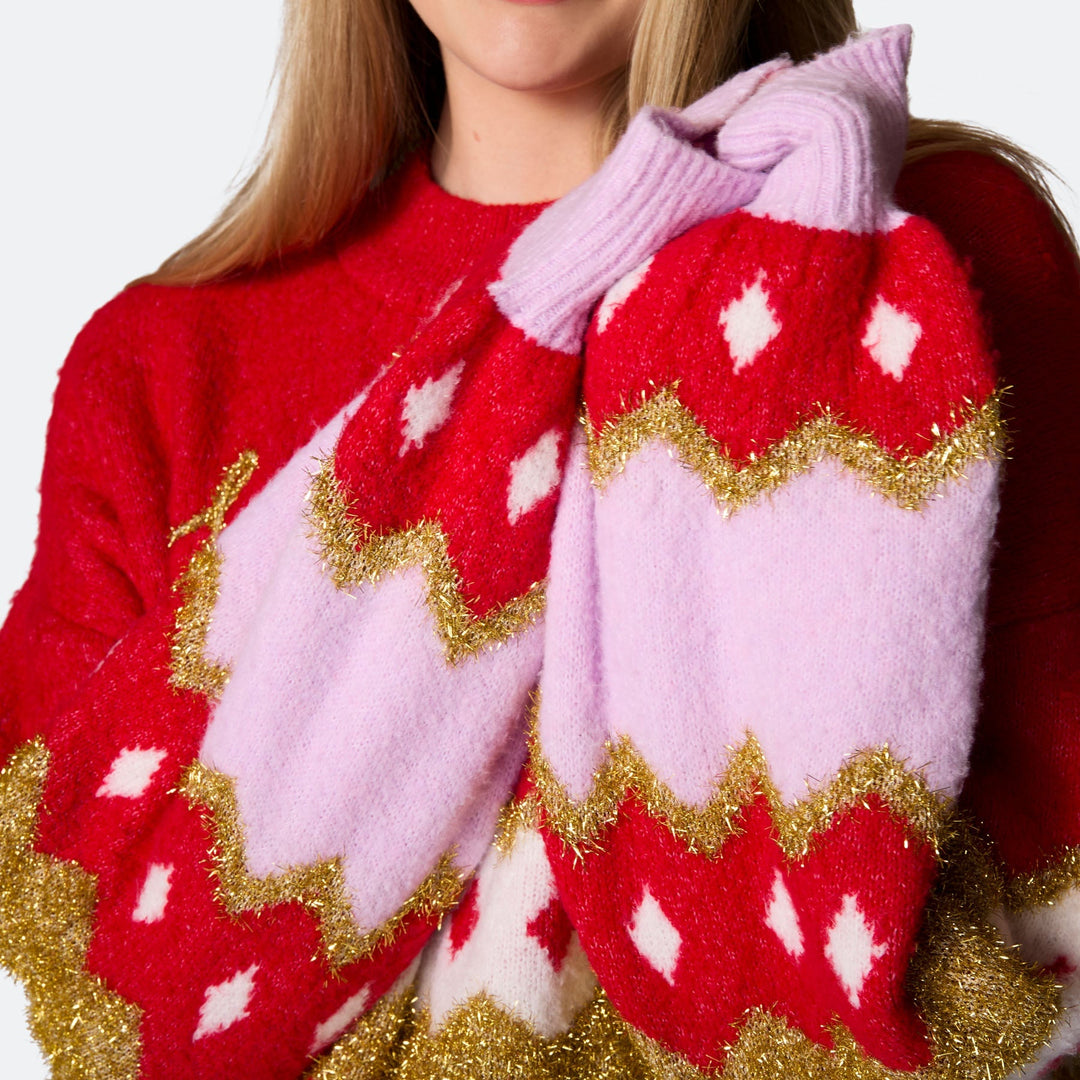 Hohoho Oversized Kersttrui Dames