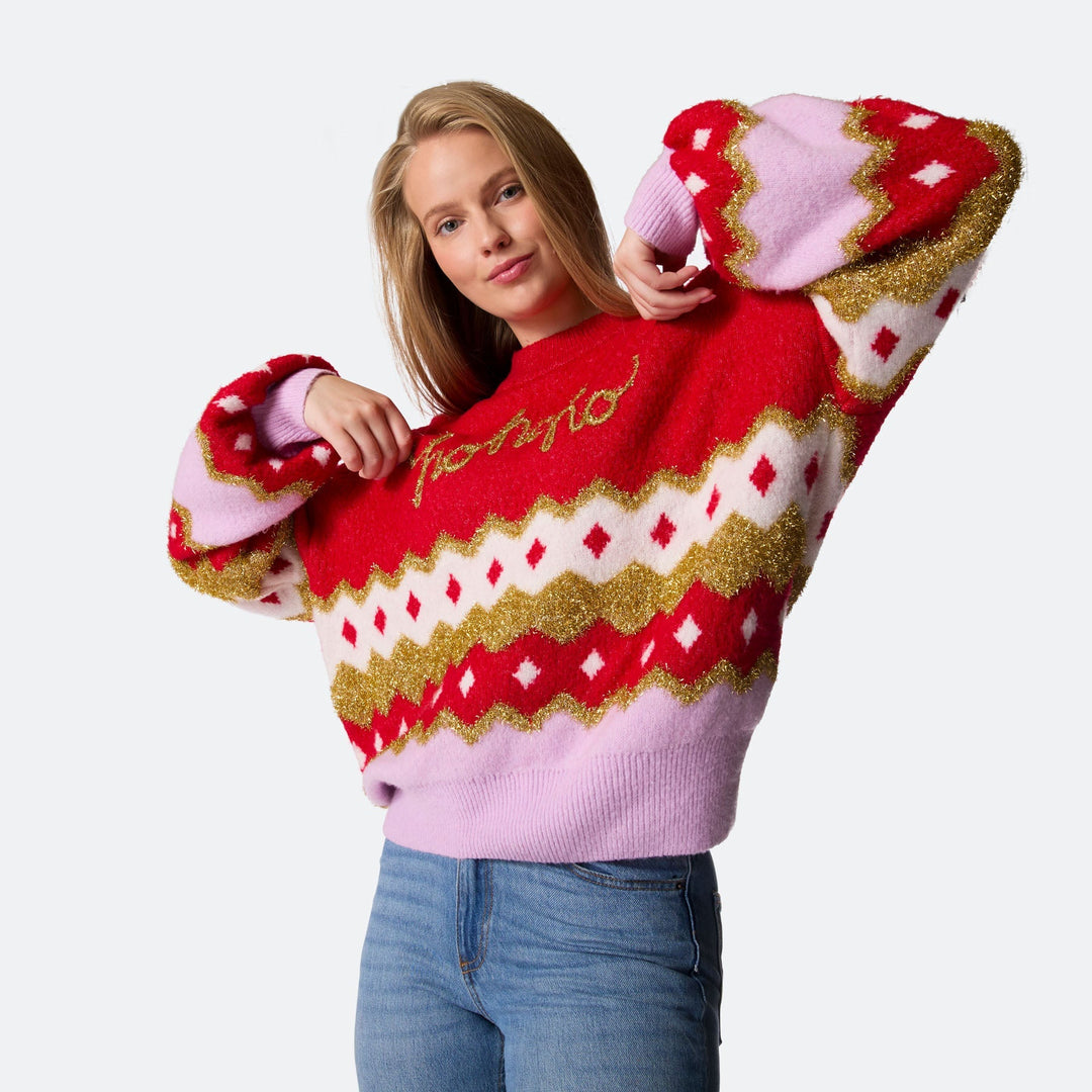 Hohoho Oversized Kersttrui Dames