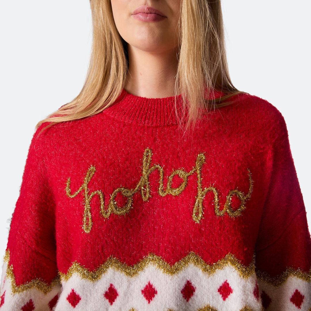 Hohoho Oversized Kersttrui Dames