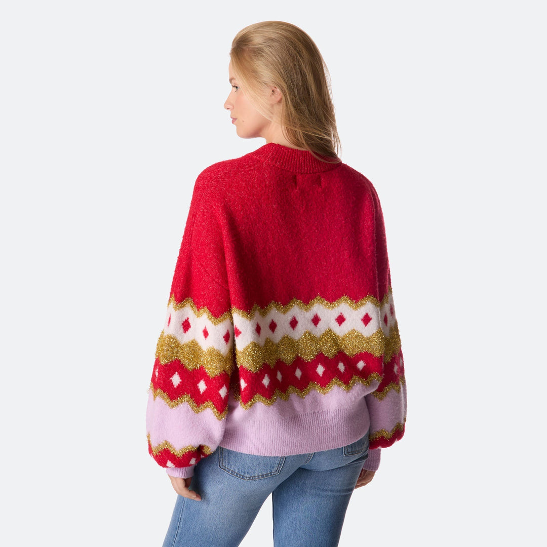 Hohoho Oversized Kersttrui Dames