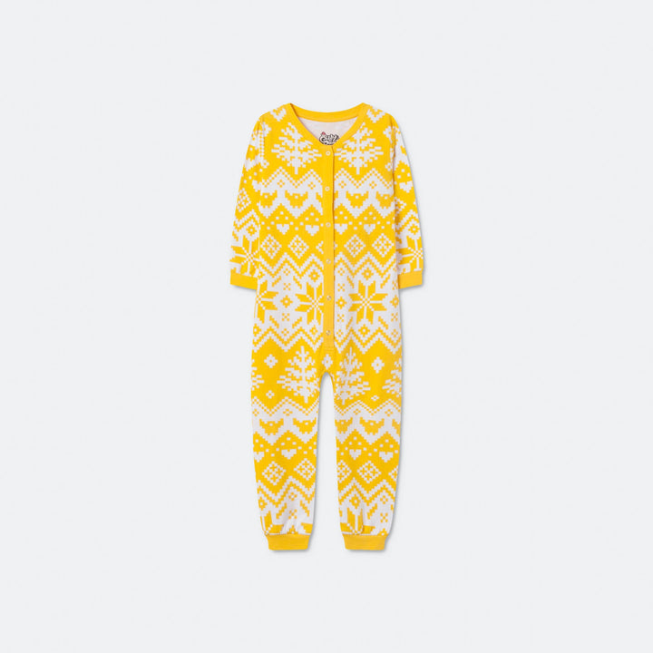 Gebreid Patroon Overall Paaspyjama voor Kinderen