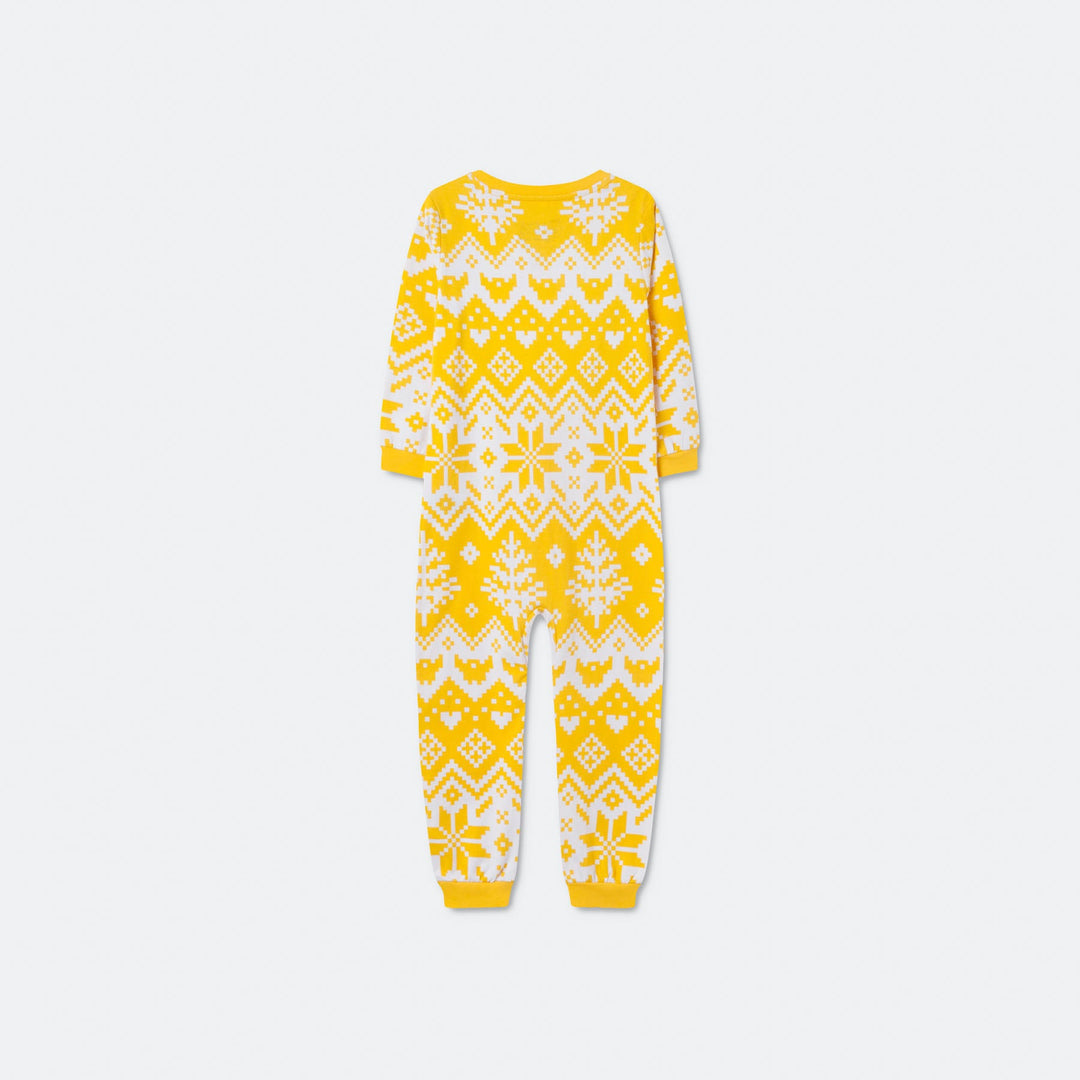 Gebreid Patroon Overall Paaspyjama voor Kinderen