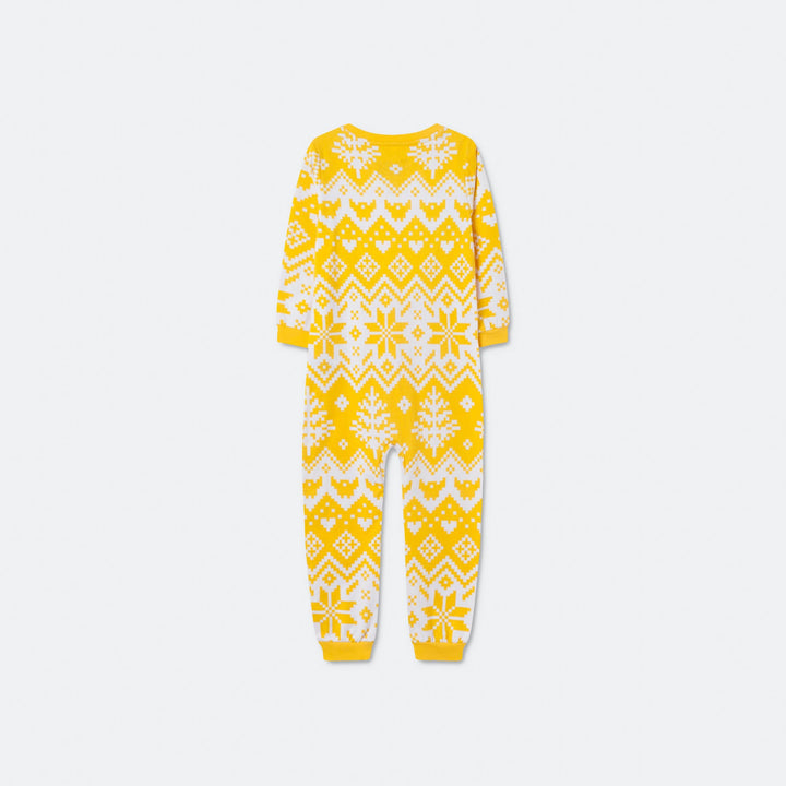 Gebreid Patroon Overall Paaspyjama voor Kinderen