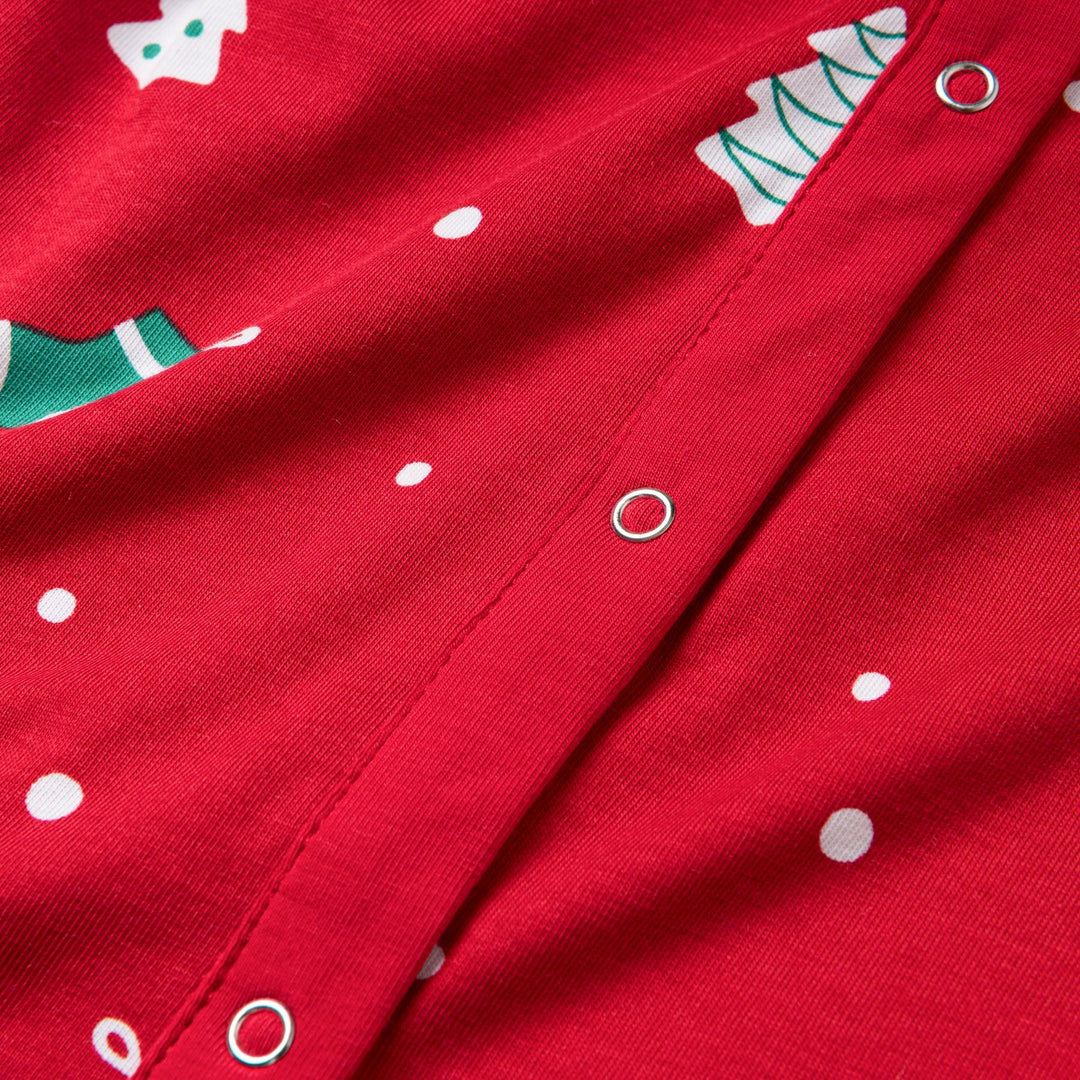 Rode Kerstversiering Overall Kerstpyjama voor Kinderen