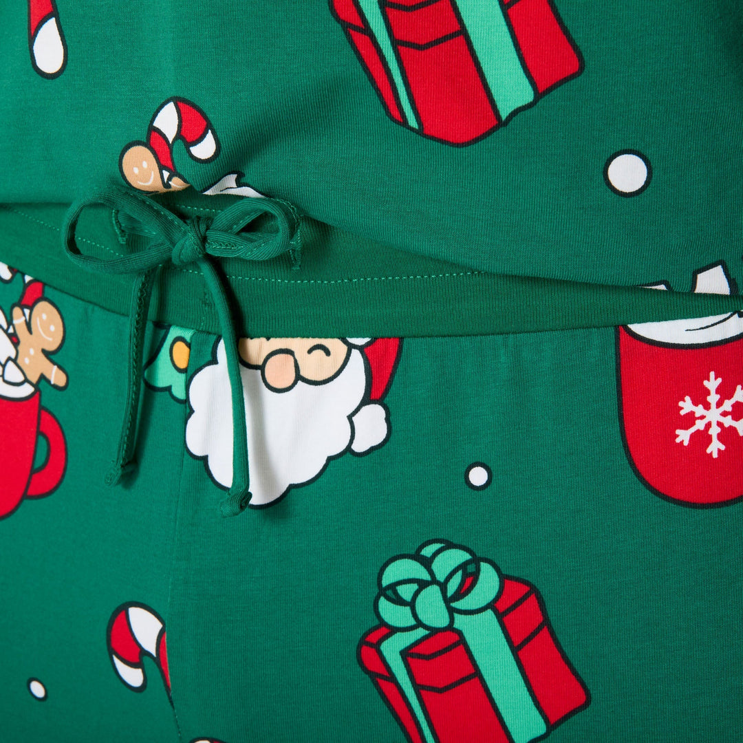 Groene Xmas Kerstpyjama Heren