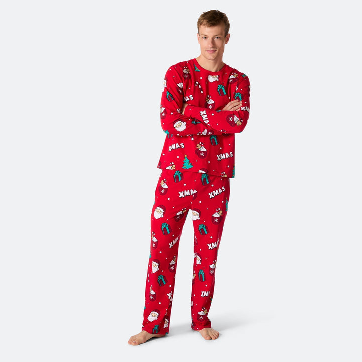 Rode Xmas Kerstpyjama&