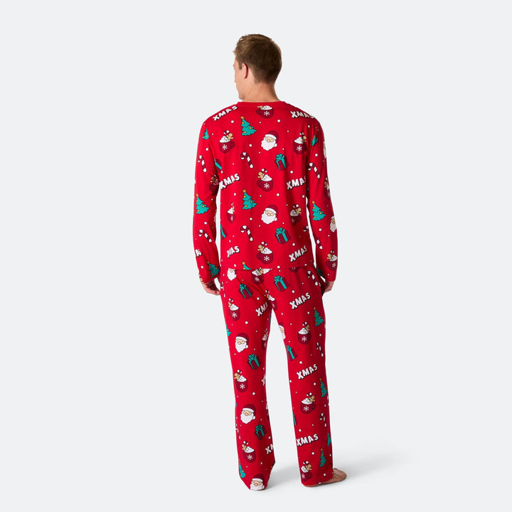 Rode Xmas Kerstpyjama Heren