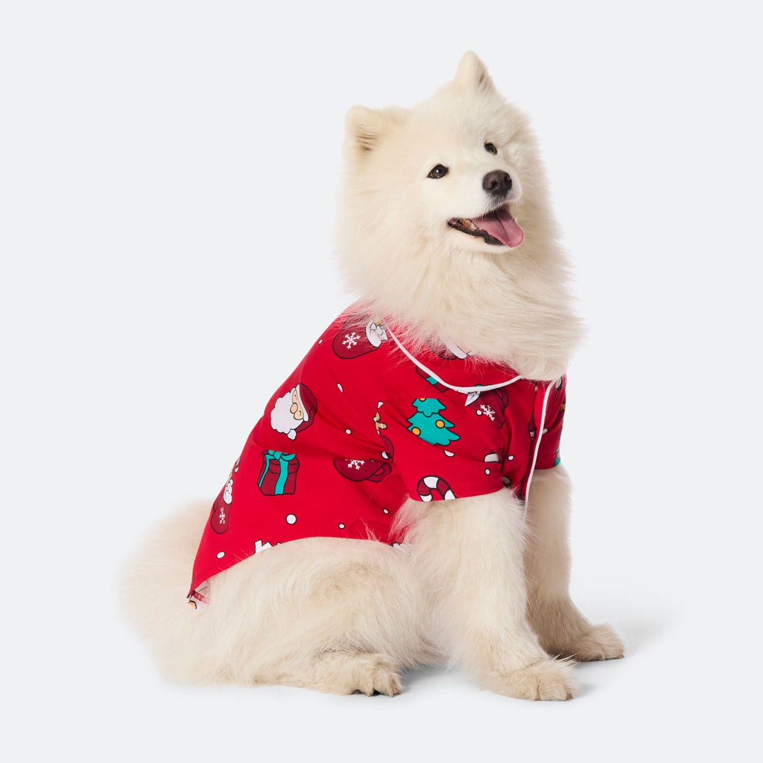 Rode Xmas Kerstpyjama voor Honden