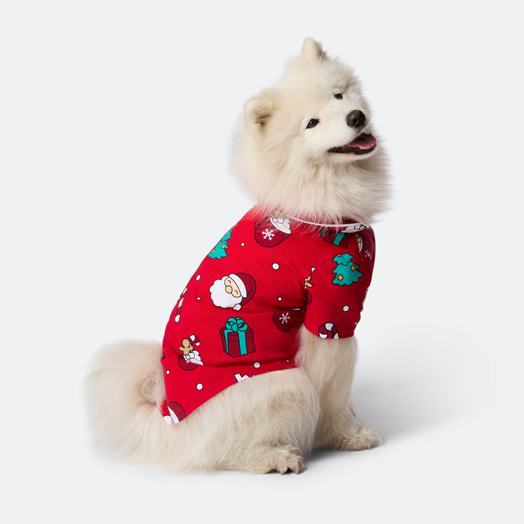 Rode Xmas Kerstpyjama voor Honden