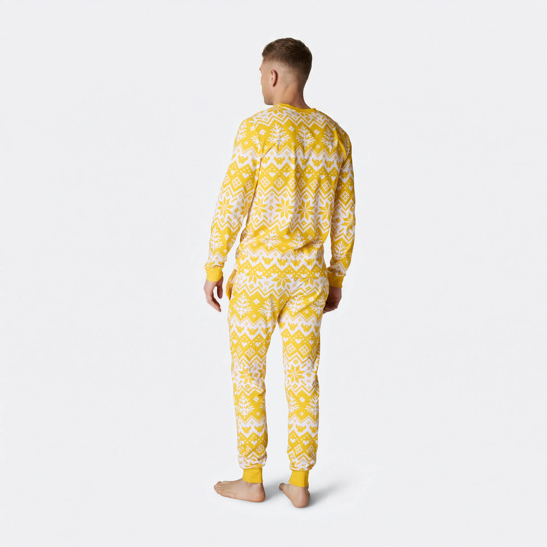 Gebreid Patroon Paaspyjama Heren