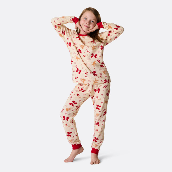 Peperkoek Kerstpyjama Voor Kinderen
