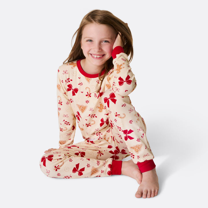 Peperkoek Kerstpyjama Voor Kinderen