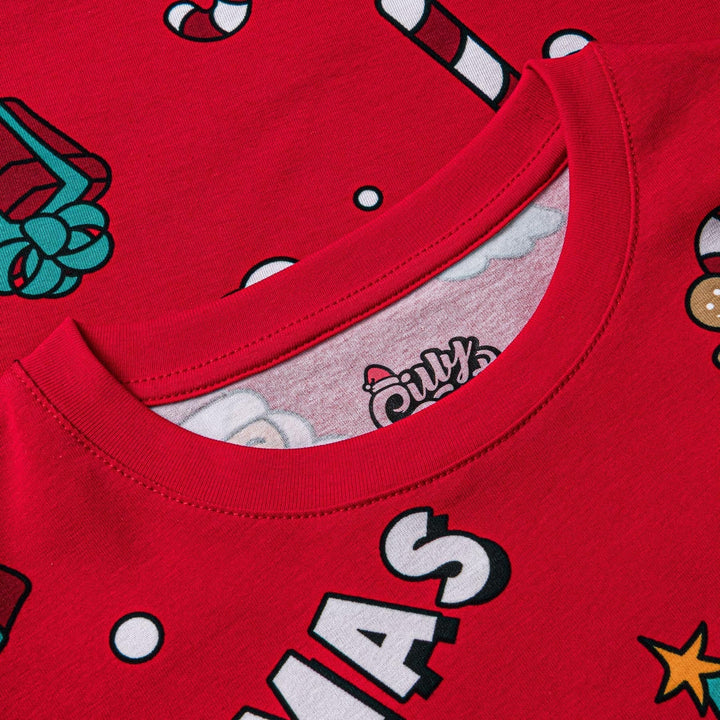 Rode Xmas Kerstpyjama&