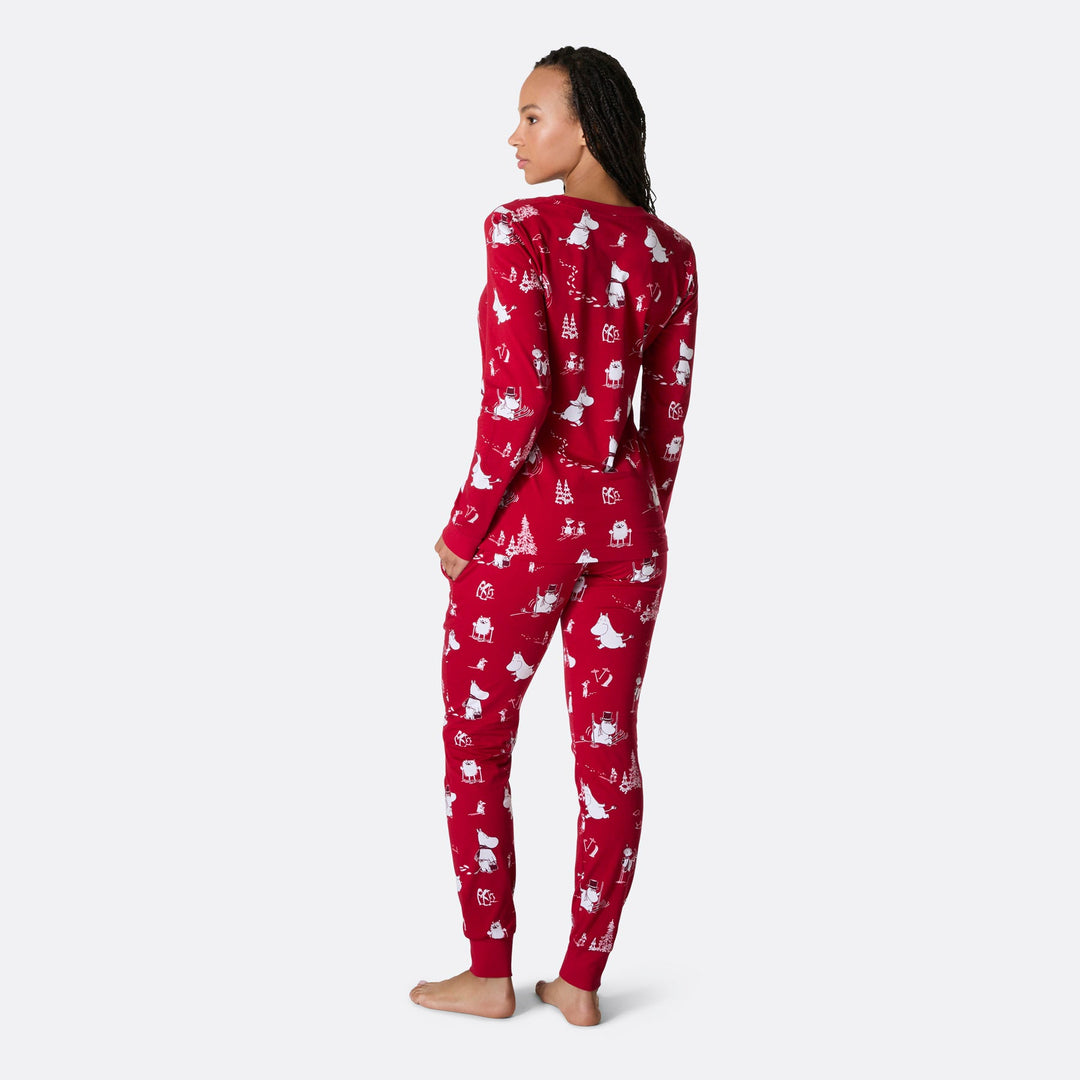 Moemin Kerstpyjama Dames