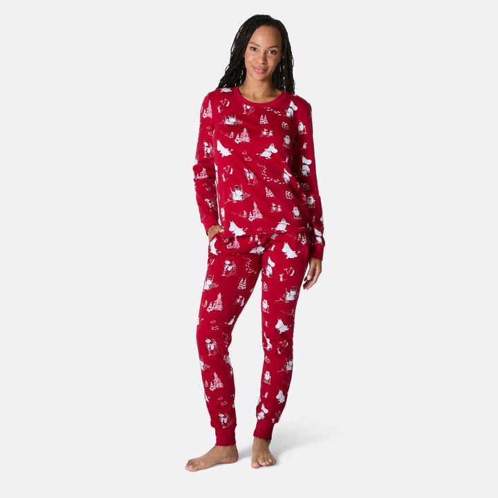 Moemin Kerstpyjama Dames