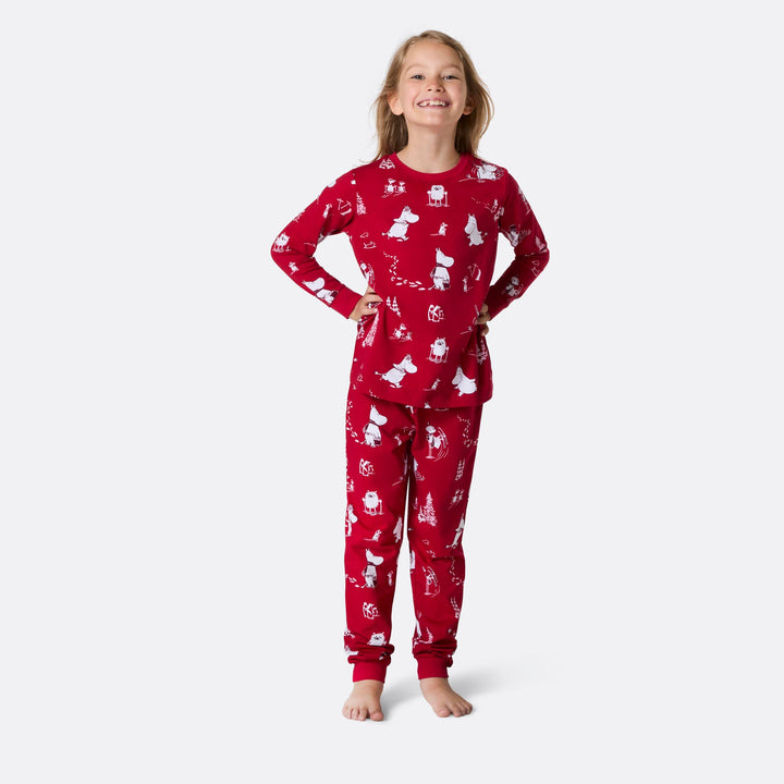 Moemins Kerstpyjama Voor Kinderen