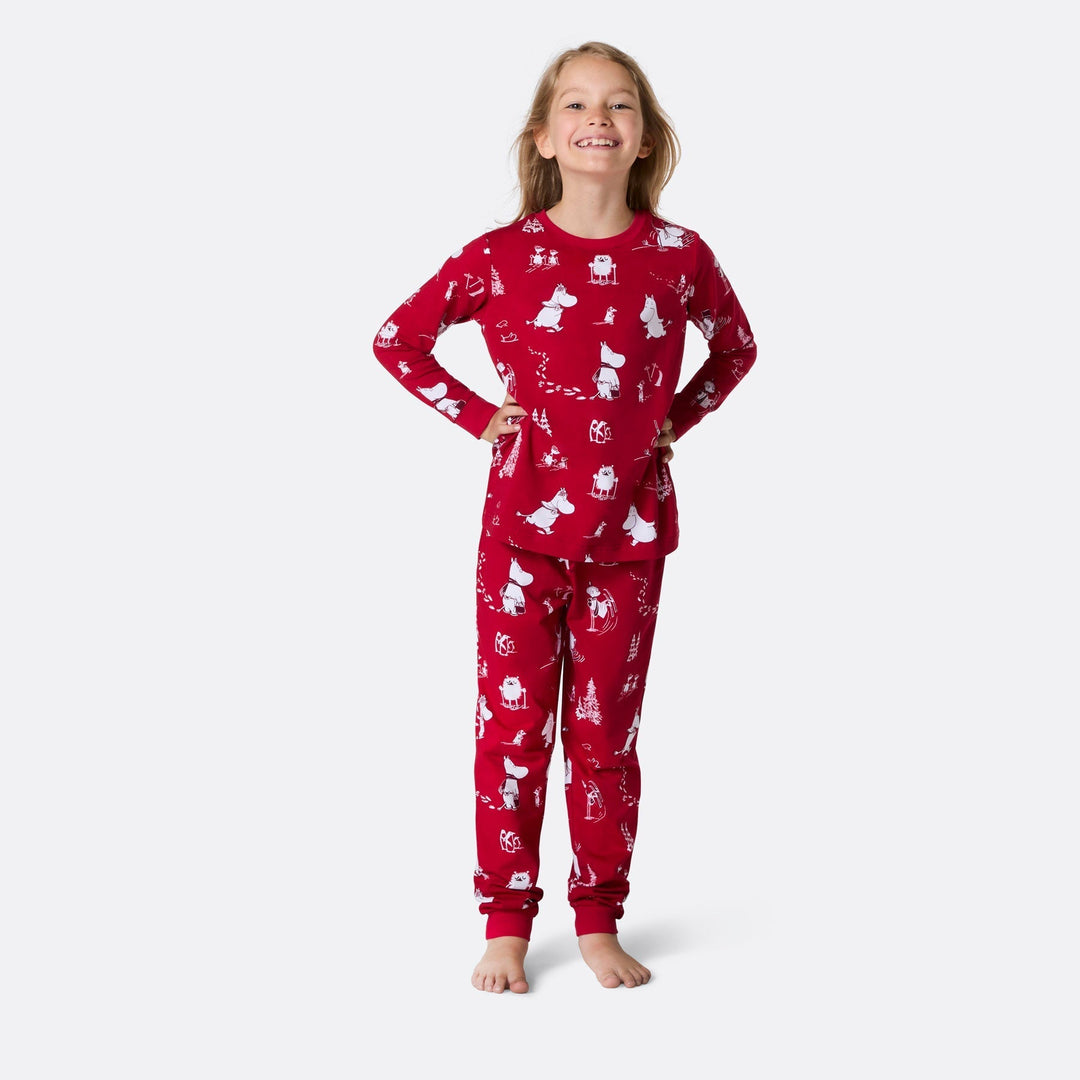 Moemin Kerstpyjama's Gezin