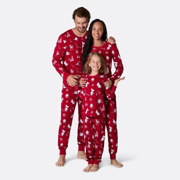 Moemins Kerstpyjama Voor Kinderen