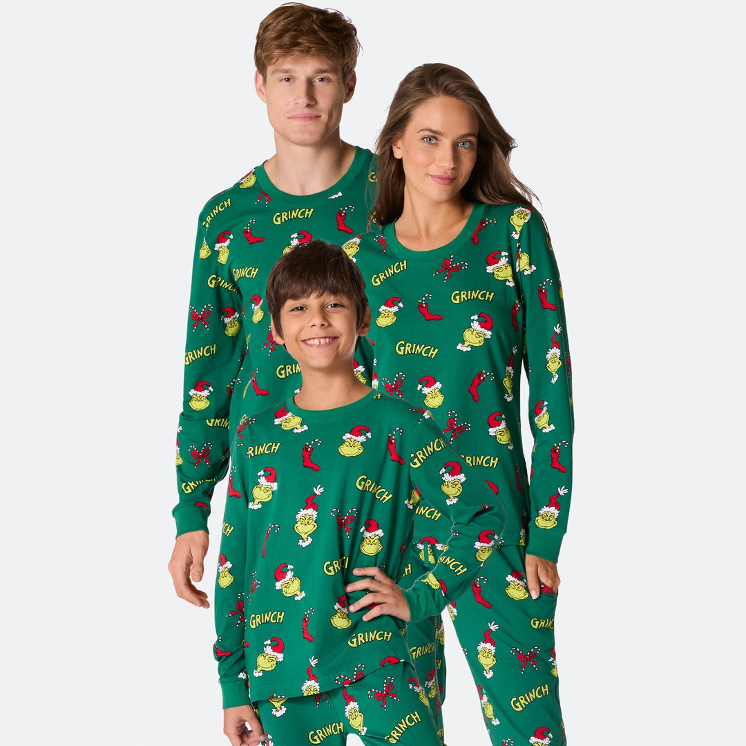The Grinch Kerstpyjama's Gezin