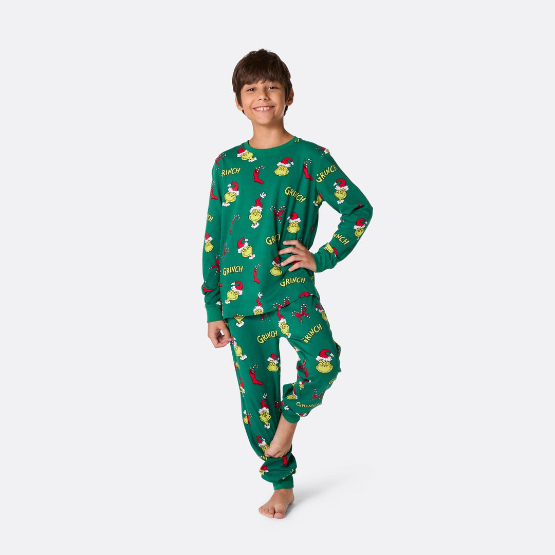 The Grinch Kerstpyjama's Gezin