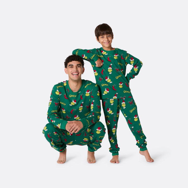 The Grinch Kerstpyjama's Gezin