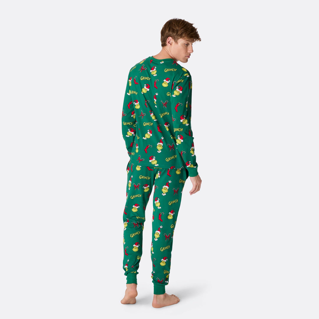 Groene Gebreide Kerstpyjama voor Kinderen Groene Gebreide Kerstpyjama voor Kinderen