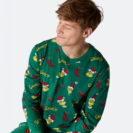 The Grinch Kerstpyjama Heren