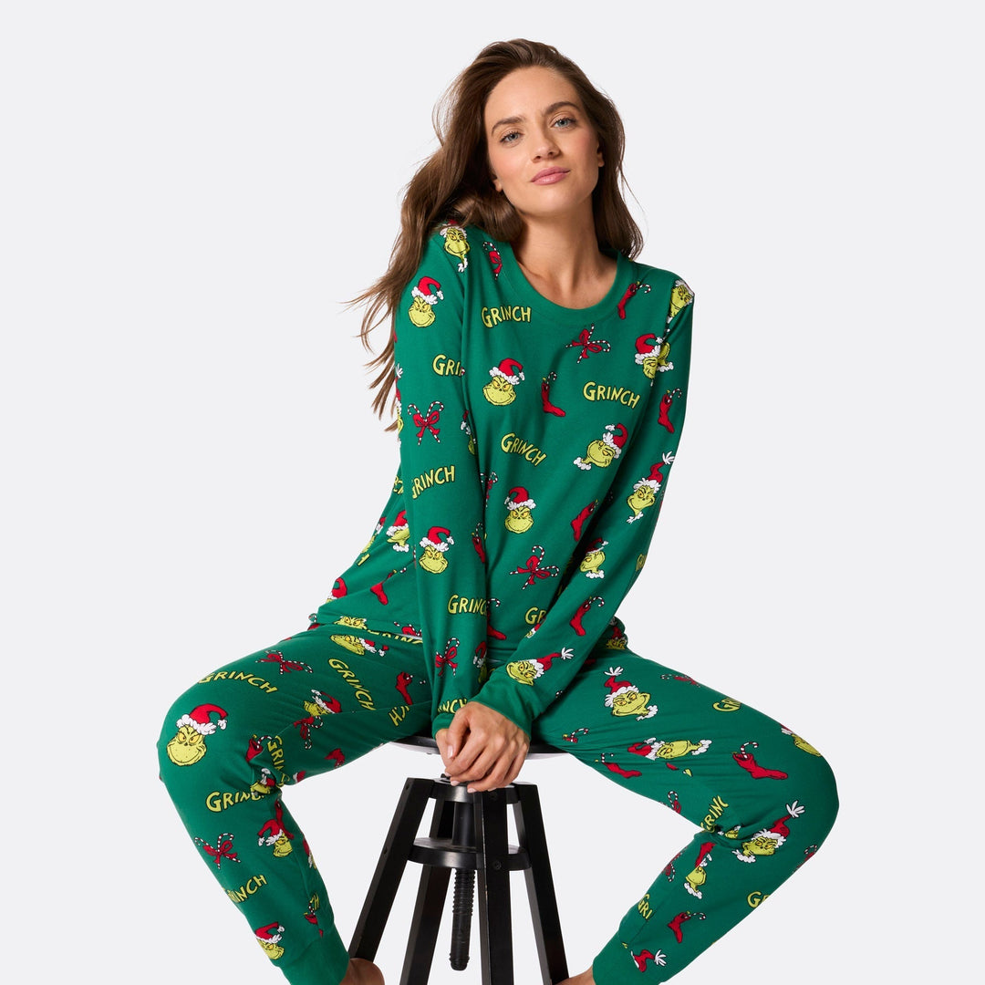 The Grinch Kerstpyjama's Gezin
